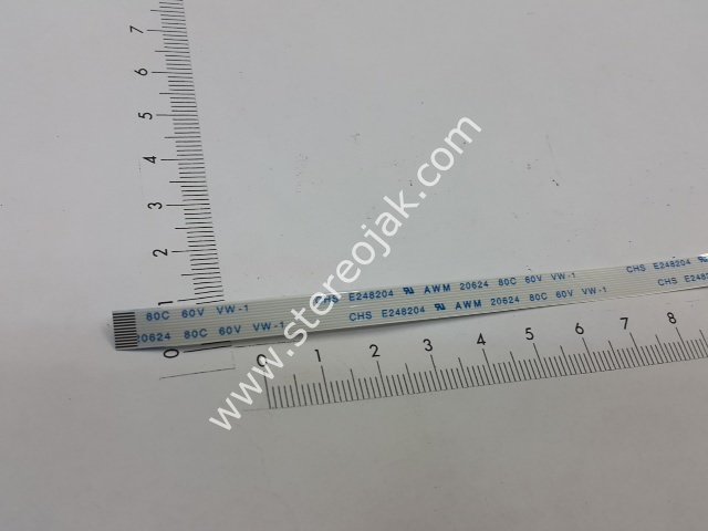 üniversal kablo   12damar/pin/pim    en:6cm  boy:15 cm  AB ters düz