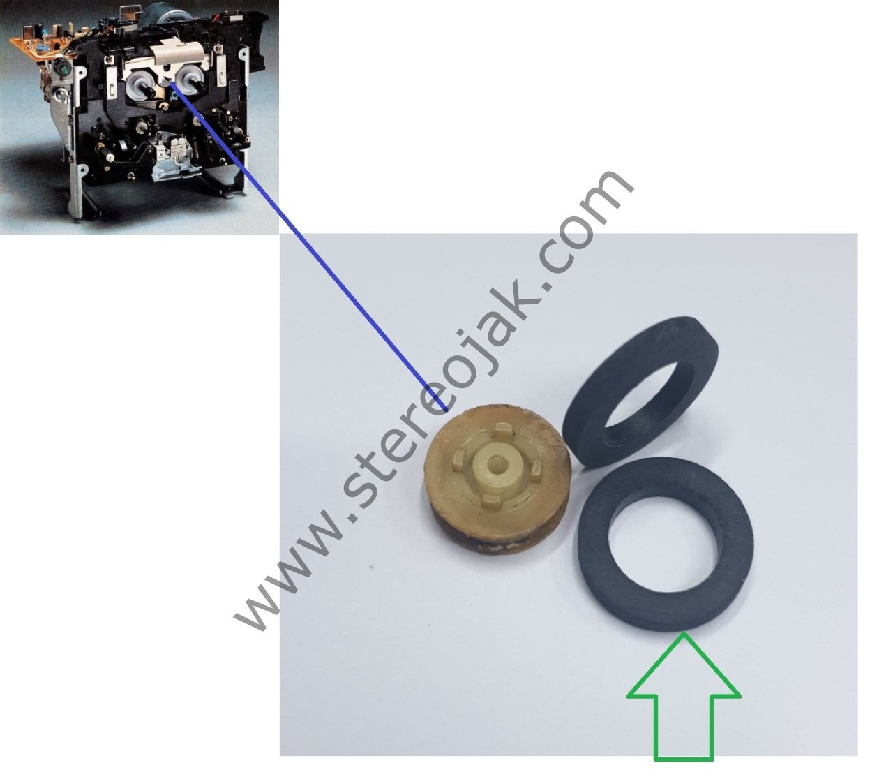 PIONEER CT-F   serisi kaset mekanik makara lastiği     PIONEER CT-F950 CT-F900 CT-F850 CT-F800    CT-F1250     (CT-850  CT-805   )