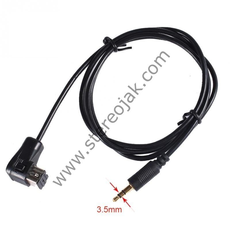 Pioneer  aux  kablo   1.sınıf  DEH-P6850MP AUX  /  DEH-P8600    1.25 MT