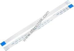 6 PİN  ( EN 7MM  )   TERS YÖN   200MM   20 CM    FLAT  KABLO  ( TEK ADET )