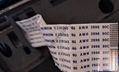 HP Deskjet Ink Advantage 5525    Lcd Display e giden kablo    (  HP PHOTOSMART 5520 5510 5525 )       WINXIN E230343 AWM 2896 80 C