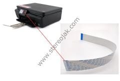 HP Deskjet Ink Advantage 5525    Lcd Display e giden kablo    (  HP PHOTOSMART 5520 5510 5525 )       WINXIN E230343 AWM 2896 80 C