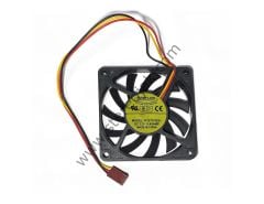 EVERFLOW 12v 0.45A 70X70X10 , R127010DU 3 Kablo