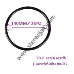 YUV 140X2MM ÇAP : 140MM X 2MM , İkiye Katlı 225MM Lastik