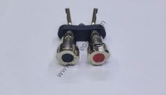 Metal Basmalı Hoparlör Terminali , + - Subwoofer , Speaker Klemens İpek Kablo Tutucu 1.KALİTE