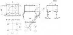 6X6X13MM    SWITCH