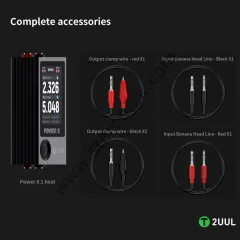 2UUL PW11 – PCB Tamiri İçin Geliştirilmiş Yüksek Hassasiyetli, Anlık Tepkili, Renkli Ekranlı Volt-Amper Ölçüm Cihazı (3 Kanallı, Grafik Destekli)
