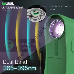 2UUL SC08 UV Kürleme Lambası - ( Reçine Ve Lehim Maskesi , UV Solder Mask  Kurutmak için Kullanılır )  UV CURING LAMP