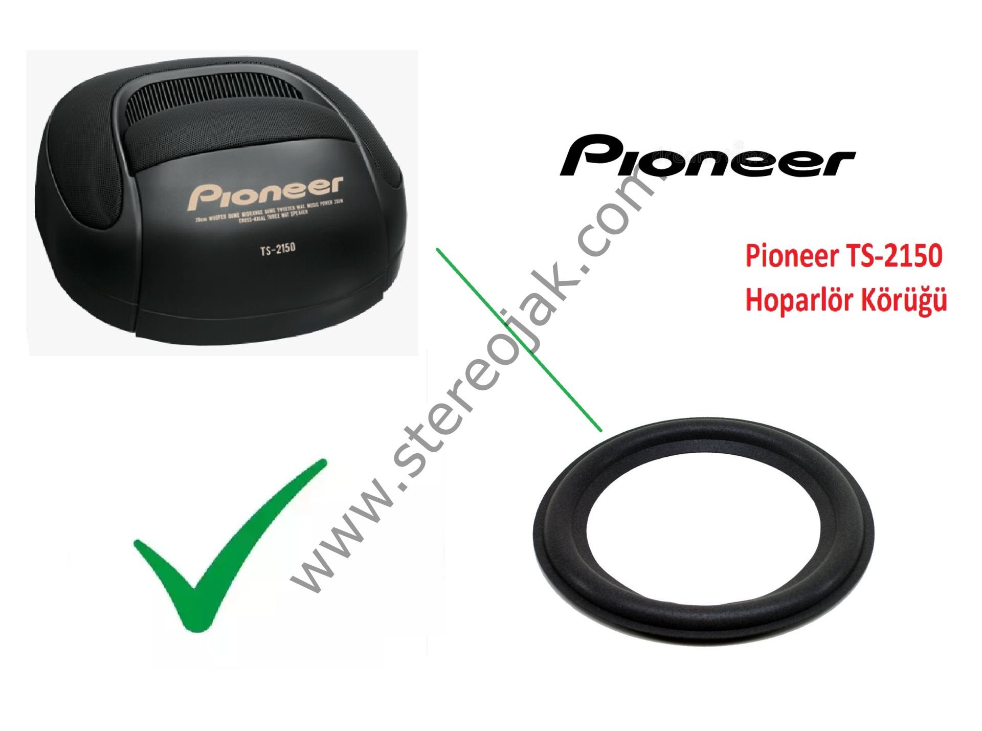 Pioneer TS-2150 Körük
