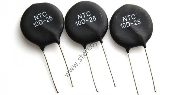 10D-25 NTC - 10R - 10 OHM - 25MM - Termistör