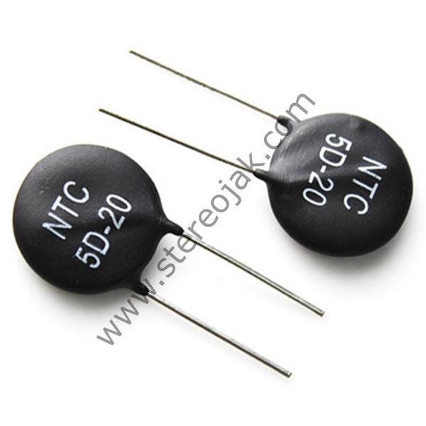 5D-20 NTC - 5R - 5 OHM - 20MM - Termistör