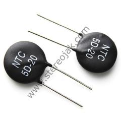 5D-20 NTC - 5R - 5 OHM - 20MM - Termistör