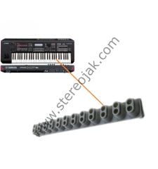 Yamaha MOXF6    PSR-A300 TYROS1 MOX6 MOXF6 PSR-E323 YPT-310 Uyumlu Tuş Lastiği    (  61 Tuşlu Synthesizer  )    1  OKTAV     ( 1.SINIF  UZUN ÖMÜRLÜ MALZEME )