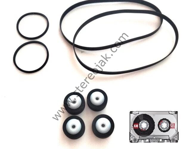 SONY  LBT-D905    LBT-D705   ( TC-D705       TC-D905  ) KASET BÖLÜMÜ    LASTİK  SETİ