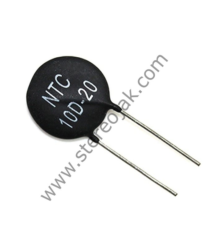 10D-20 NTC - 10R - 10 OHM - 20MM - Termistör