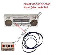 SHARP GF-500 GF-500Z Kaset Çalar Lastik Seti