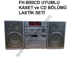 SONY     FH-424R  ve  FH-411R  HST-H411   KASET  BÖLÜMÜ  LASTİK SETİ    ( TUŞLU MEKANİK  SERİSİ )