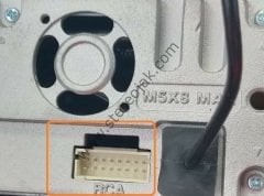 MBT-7500  ,   UX-180V    NAVITECH       ARKA  RCA AMFİ BAĞLANTI   KABLOSU