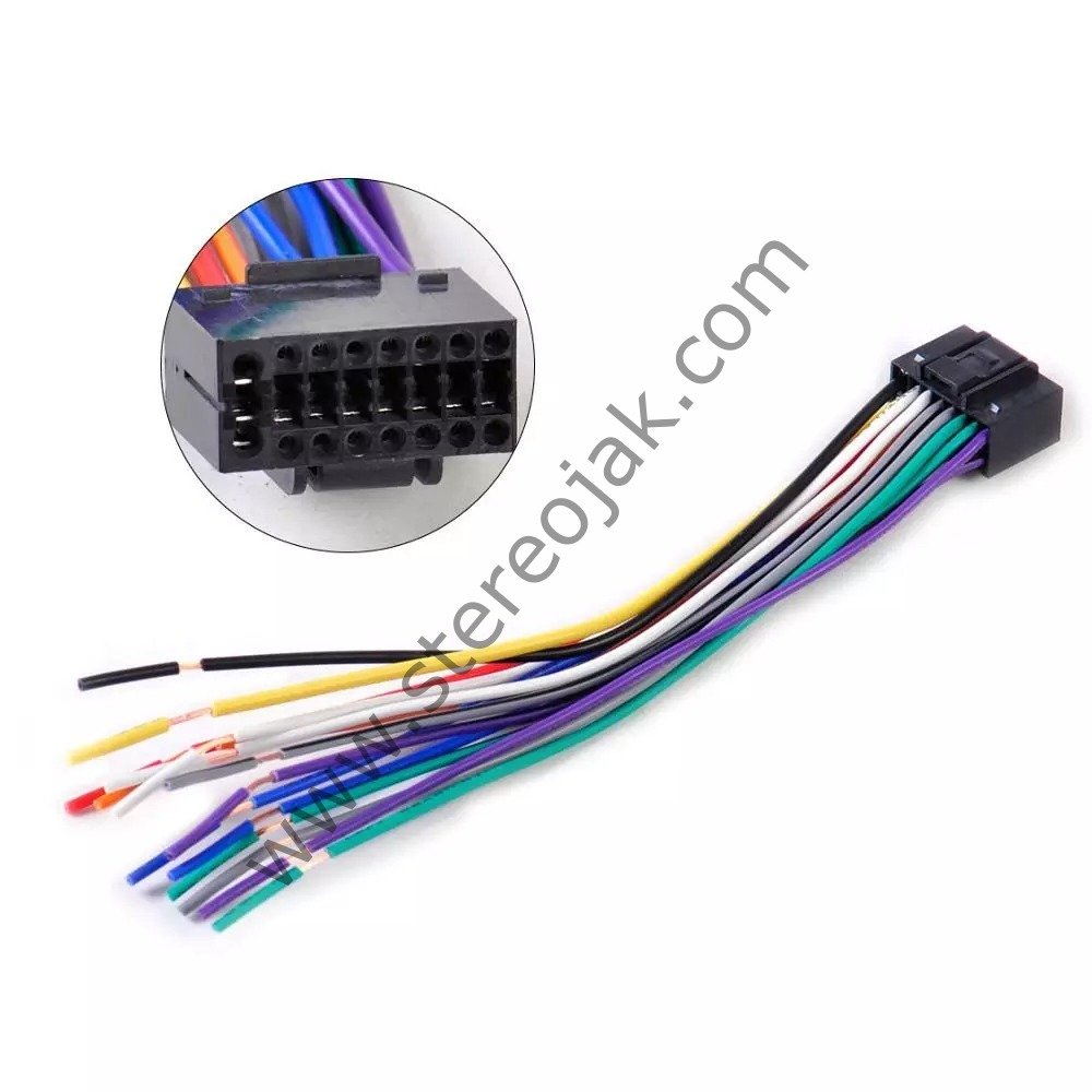 JVC KD-R461 OTO TEYP SOKETİ            Jvc kd-r821bt