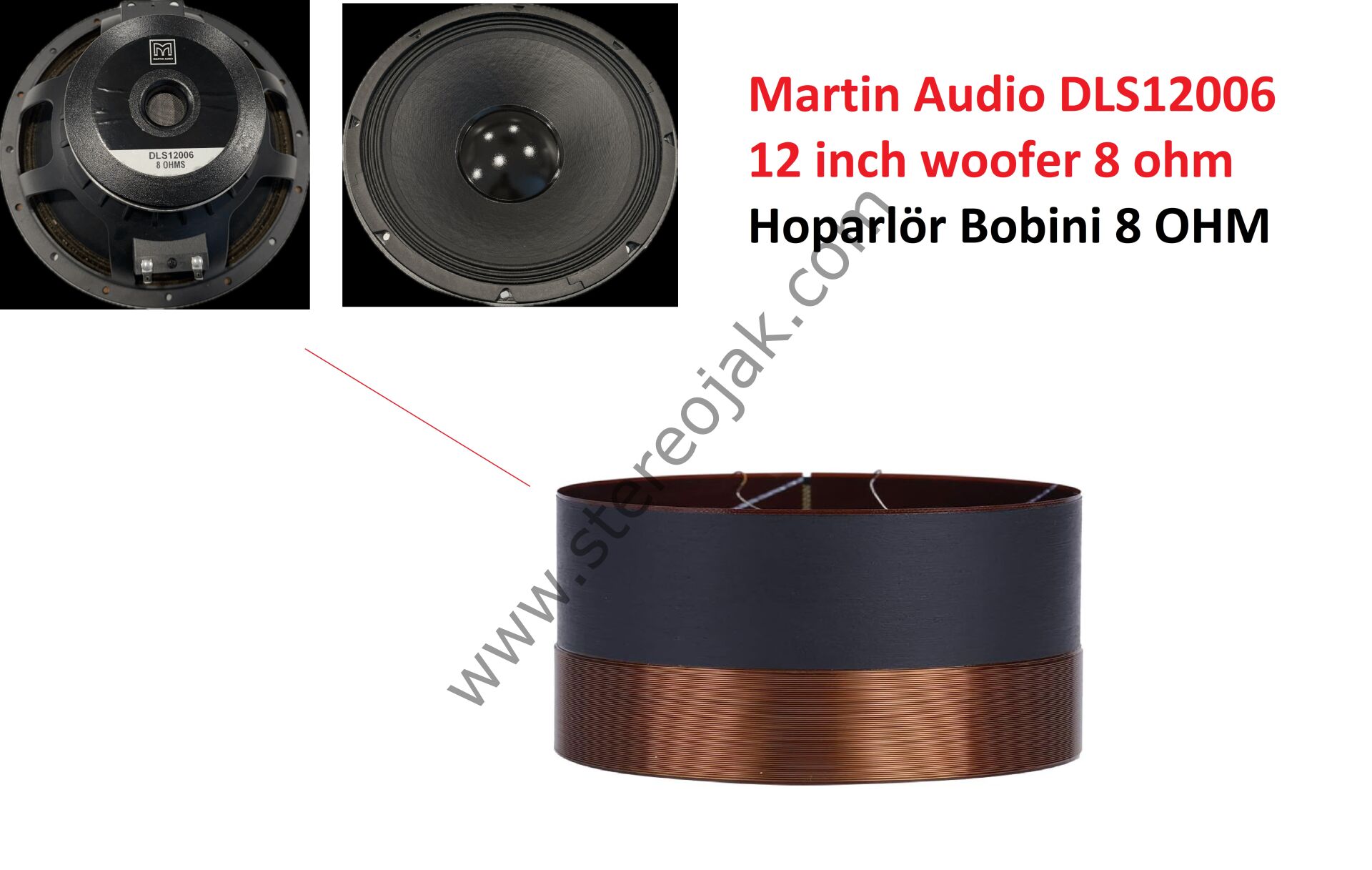 Martin Audio DLS12006 Bobini 8 OHM