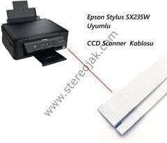 Epson Stylus SX235W  Uyumlu   CCD Scanner  Kablosu (  SX235W   şerit film kablo )
