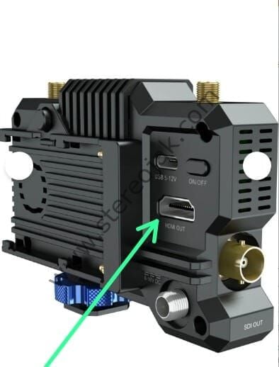 Hollyland Mars 400S Pro II    HDMI YUVASI  GİRİŞİ