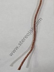 1MM Sarı İpek Kablo 1.SINIF  ( 1 Metre )