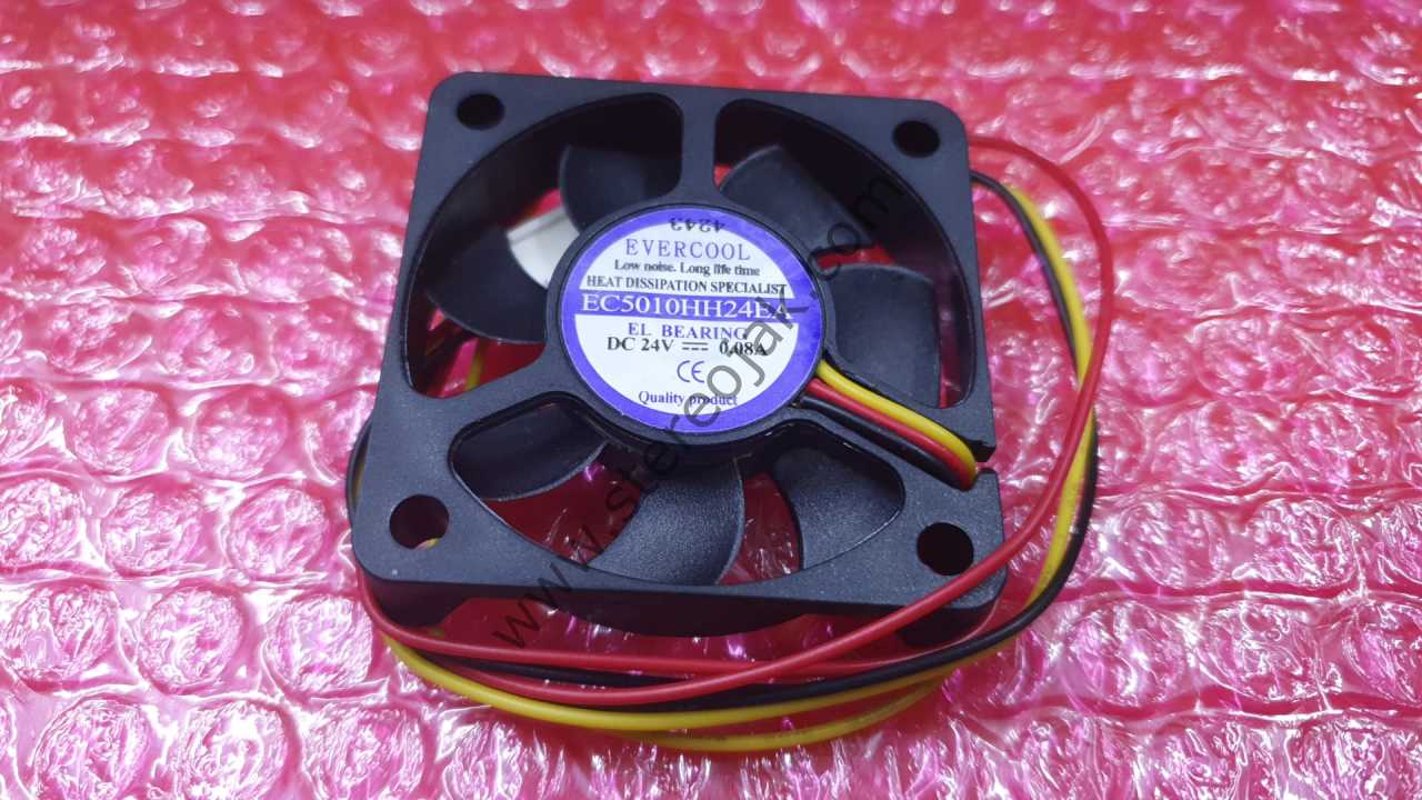 EC5010HH24EA  TAİWAN EVERCOOL   5X5X1CM ELBEARING FAN