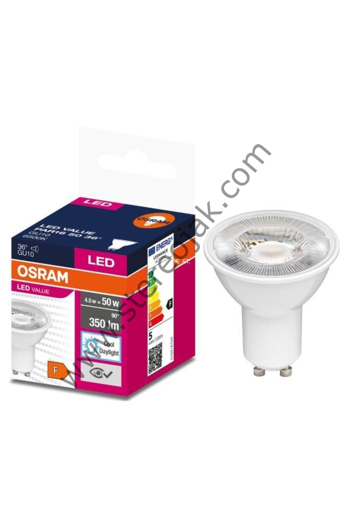 OSRAM - 5-50W GU10 Led Spot Ampul