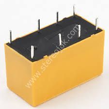 HJR1-2C-L-12VDC-S-ZY  RELAY 2A 12VDC 2PNC TELECOM (DS2) TYPE TIANBO