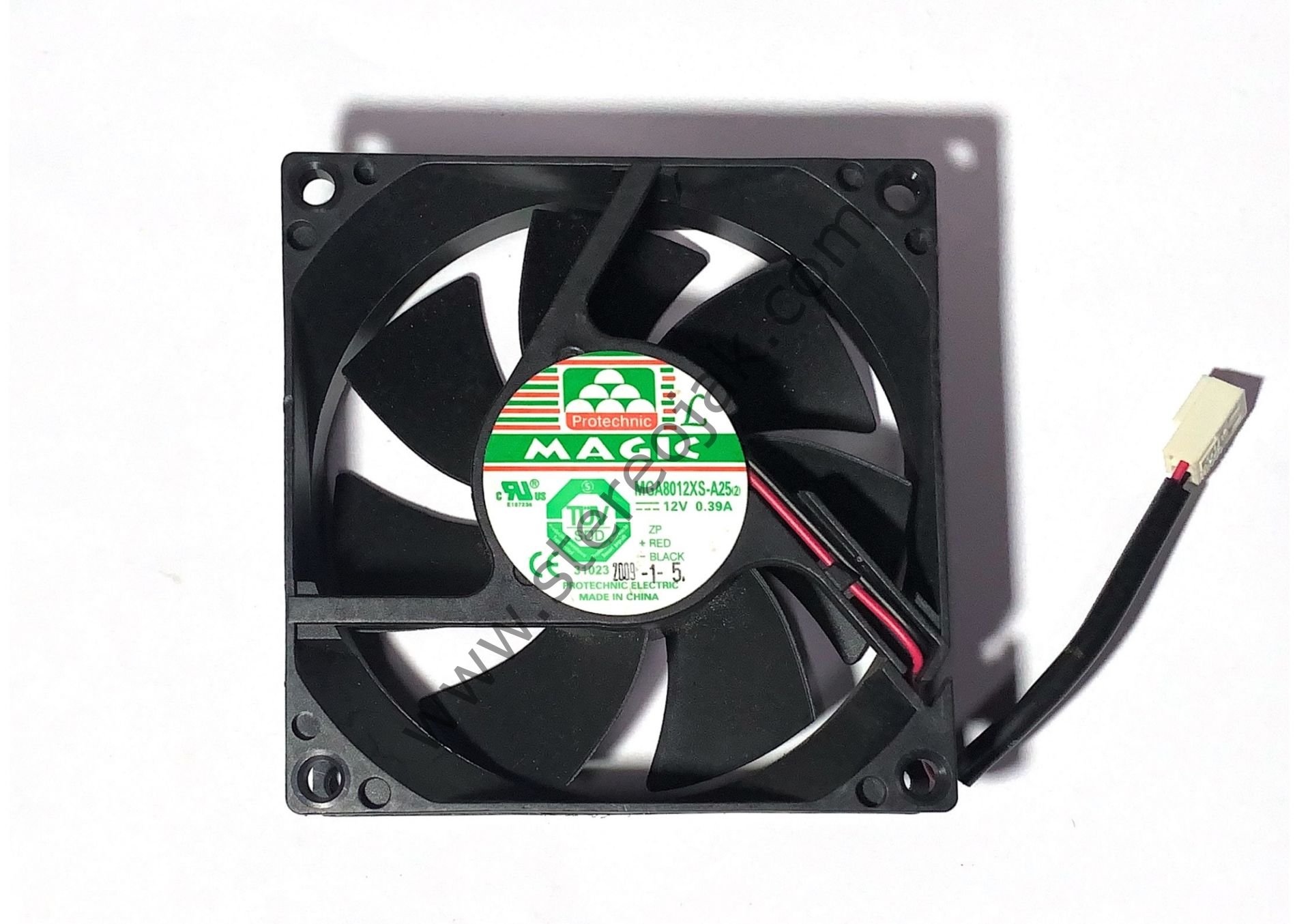 PROTECHNİC MAGIC 12v 0.39A 80X80X25 , MGA8012XS-25A 2 Kablo