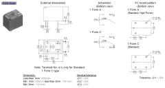 JS1-B-24V-FT   JS1-B-24V-FT Panasonic Röle (24VDC 10A