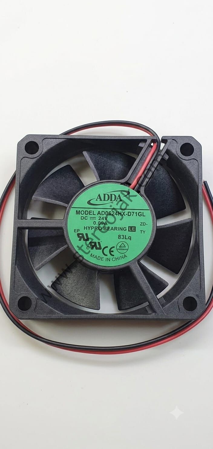 ADDA  AD0624HX-D71GL   DC 24V  0.09A   FAN