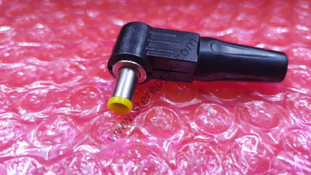 90 DERECE 6.4 MM  PİMLİ/İĞNELİ  L  DC POWER ADAPTÖR JAK