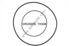 Grundig TK 248 Stereo Tape Deck   MEKANİK  LASTİK SETİ     TK-248    TK248    ( 2 ADET LASTİK )