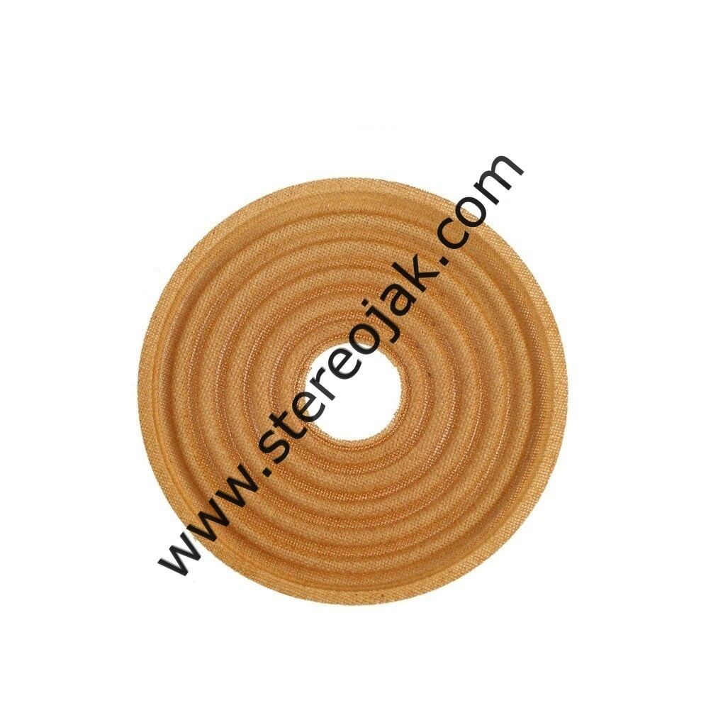 Sarı Spider - ( Genişlik : 110mm - Bobin Çapı : 25.4mm - Yükseklik : 3mm - ) , Hoparlör Spider , Hoparlör Diyafram , Hoparlör Kağıtı