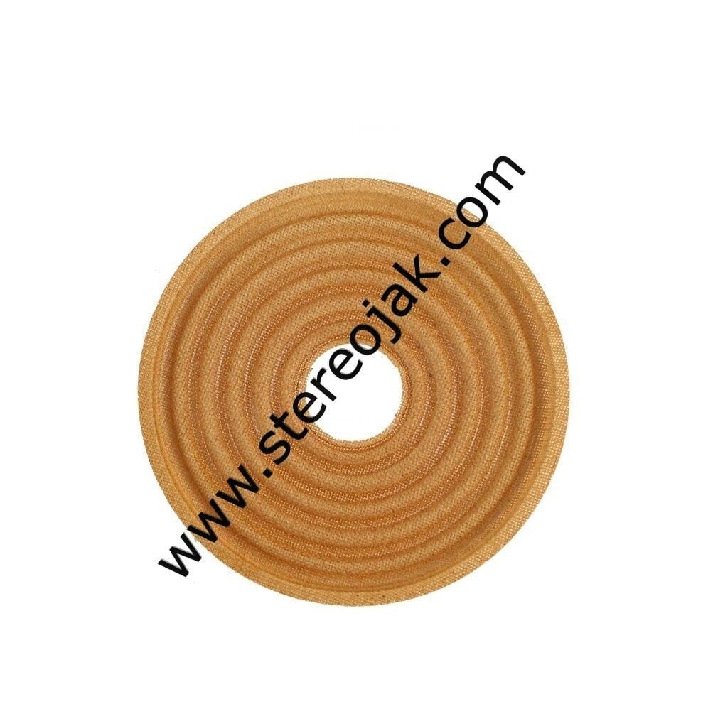 Sarı Spider - ( Genişlik : 120mm - Bobin Çapı : 25.4mm - Yükseklik : 3mm - ) , Hoparlör Spider , Hoparlör Diyafram , Hoparlör Kağıtı