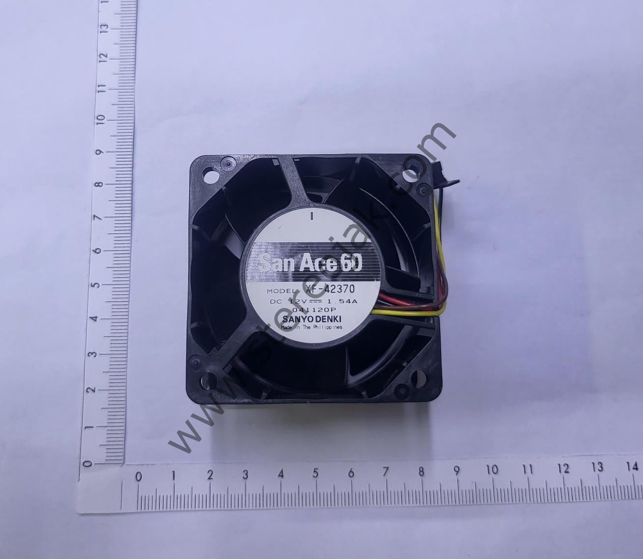 San Ace 60 , 12v 1.54a , 60x60x38mm , Sanyo Denki , XF-42370 , 4 Kablolu