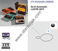 ITT SCHAUB LORENZ SL53 Automatic  LASTİK SETİ