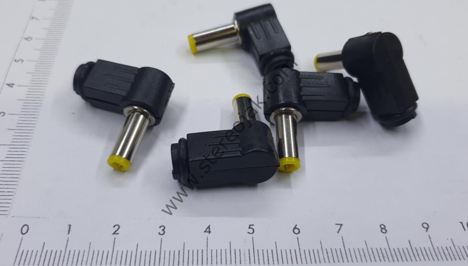 5.5x2.1MM  90 DERECE L  DC POWER ADAPTÖR JAK