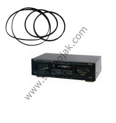 DENON  D-5 ,   DRW-850 ,  DRW-660    KASET   LASTİK SETİ  (  4 ADET  LASTİK )