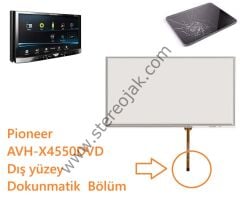 Pioneer  AVH-X4550DVD  Dış yüzey  Dokunmatik  Bölüm