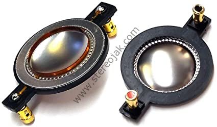 44mm 8 ohm titanium   1.SINIF    TV 44  tweeter membran yüksek kalite CT44
