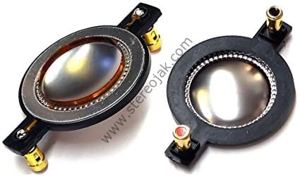 44mm 8 ohm titanium   1.SINIF    TV 44  tweeter membran yüksek kalite CT44