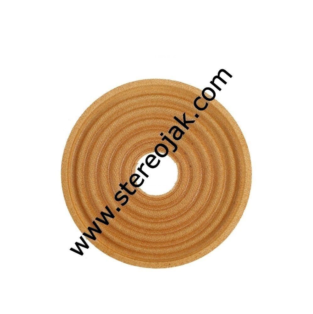 Sarı Spider - ( Genişlik : 210mm - Bobin Çapı : 100mm - Yükseklik : 5mm - ) , Hoparlör Spider , Hoparlör Diyafram , Hoparlör Kağıtı