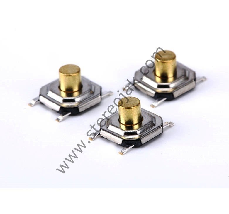 4.1MMX4.1MM X3 MM   SMD 4 PİN YÜZEYSEL BUTON SWİTCH