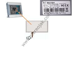 Model : LEV12070D   Uyumlu Dokunmatik   WECON LEVI Human Machine Interface    ( DOKUNMATİK :  AO4081A )