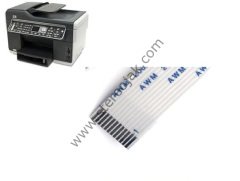 HP OFFICEJET PRO L7680    FLAT KABLO 932 933 932XL 933XL   HP kablosu Officejet 6060 6060e 6100 6100e 6600 6700 7110 7600 7610 7612  (13PIN  85 CM)