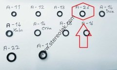 ( A-26) 14mm X 9.5mm X 2mm X 2mm Teyp Makara Lastiği , Kasnak Lastiği A-26 Model