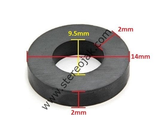 ( A-26) 14mm X 9.5mm X 2mm X 2mm Teyp Makara Lastiği , Kasnak Lastiği A-26 Model